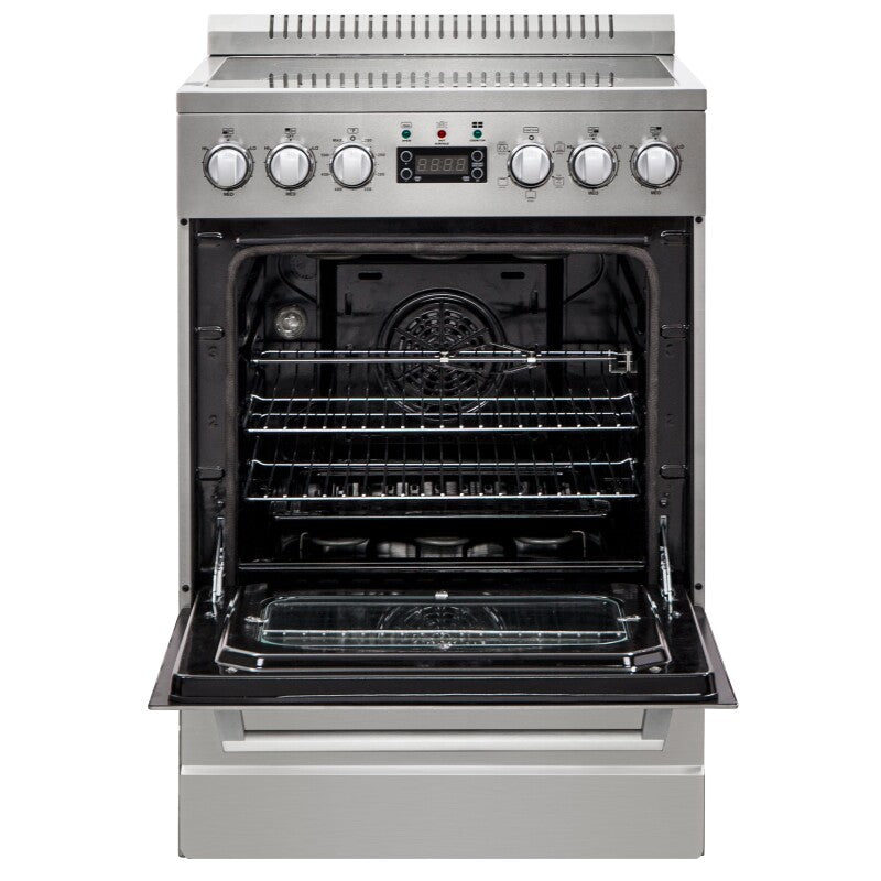AVANTI Avanti ELITE Series 24" Electric Range Oven - Stainless Steel / 2.3 cu. ft. -  (DER24P3S)