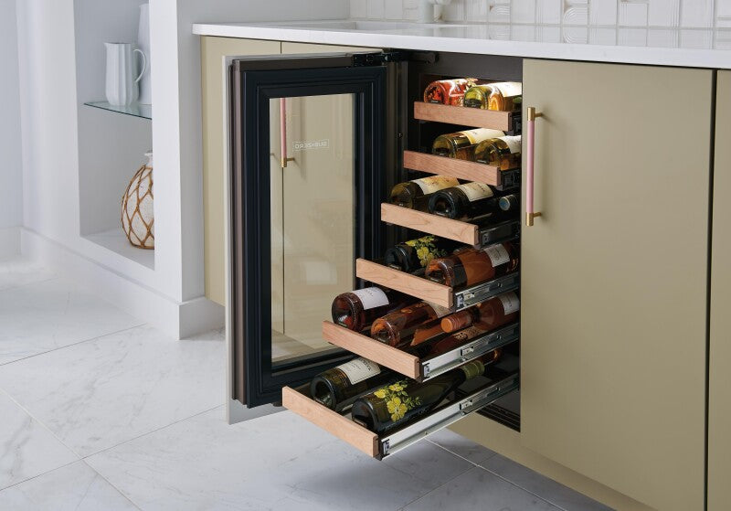 Sub-Zero 15" Designer Undercounter Wine Storage - Left Hinge - Custom/Panel Ready (DEU1550WL)