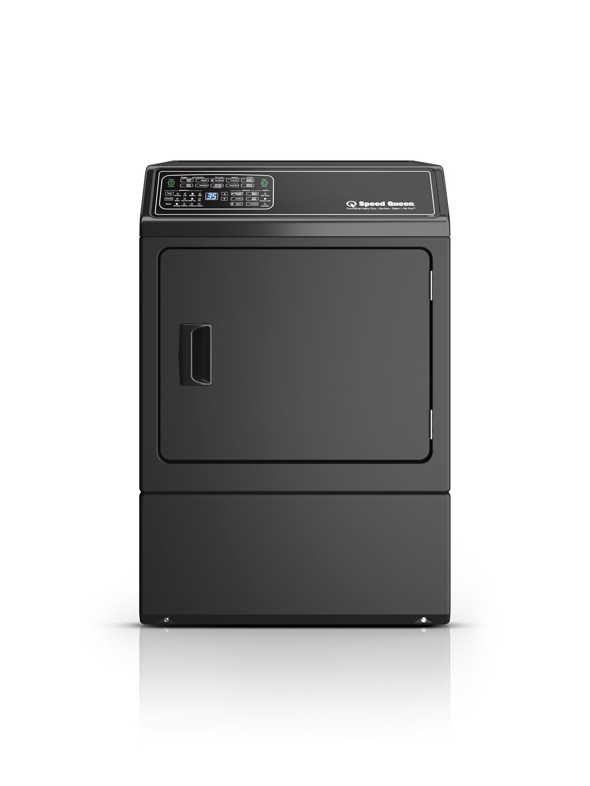 SPEED QUEEN DF7 Sanitizing Electric Dryer with Front Control - Matte Black (DF7004BE)