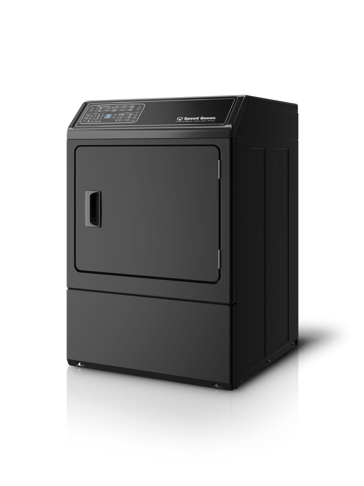 Speed Queen DF7 Sanitizing Electric Dryer with Front Control - Matte Black (DF7004BE)