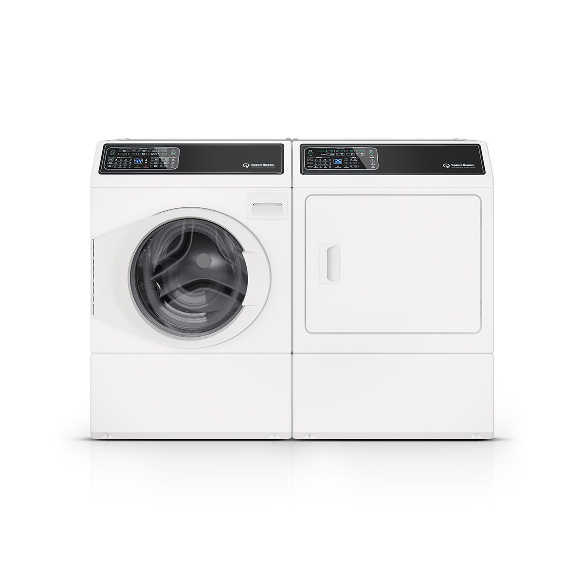 Speed Queen DF7 Sanitizing White Gas Dryer with Front Control - White (DF7004WG)