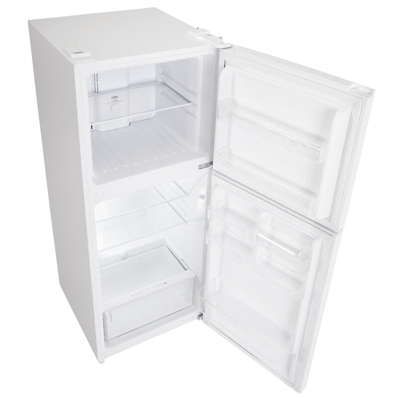 DANBY 23.7-Inch Danby 10.1 cu. ft. Top Mount Apartment Size Fridge in White - (DFF101B2WDB)