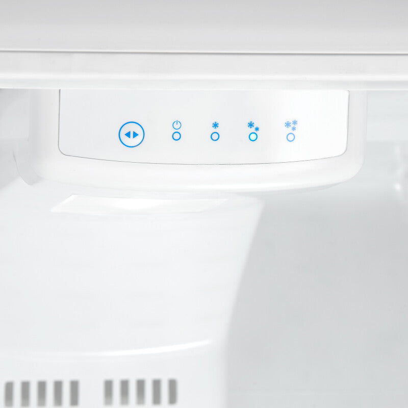 DANBY 23.7-Inch Danby 10.1 cu. ft. Top Mount Apartment Size Fridge in White - (DFF101B2WDB)