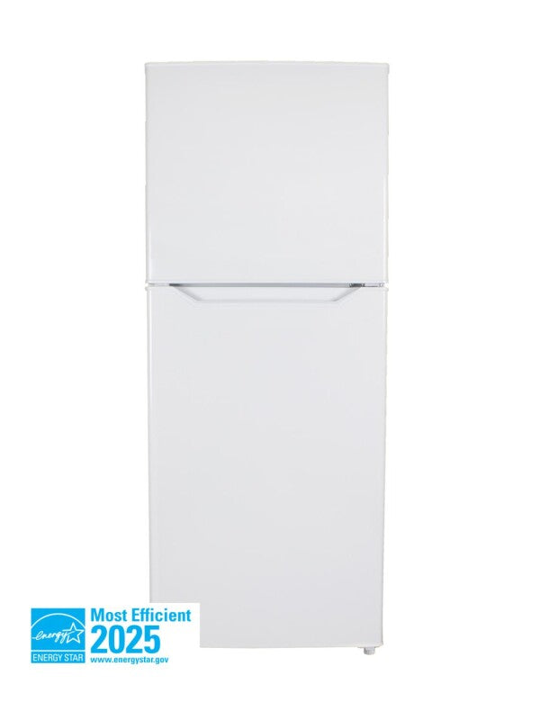 DANBY 23.7-Inch Danby 10.1 cu. ft. Top Mount Apartment Size Fridge in White - (DFF101B2WDB)