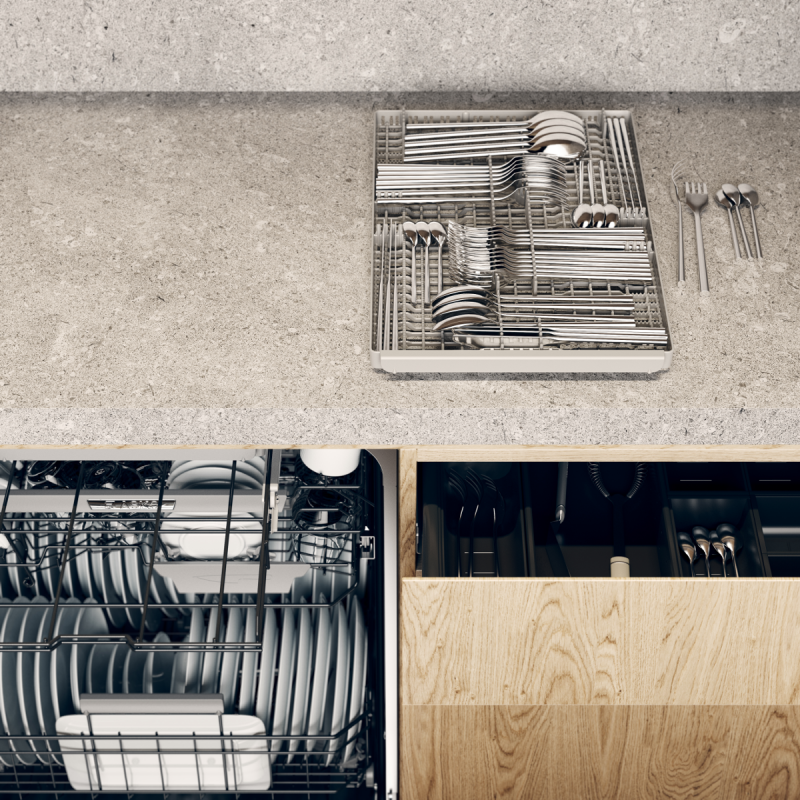 ASKO 23 7/16" Dishwasher with 40 dB(A) Noise Level - Panel Ready (DFI664)