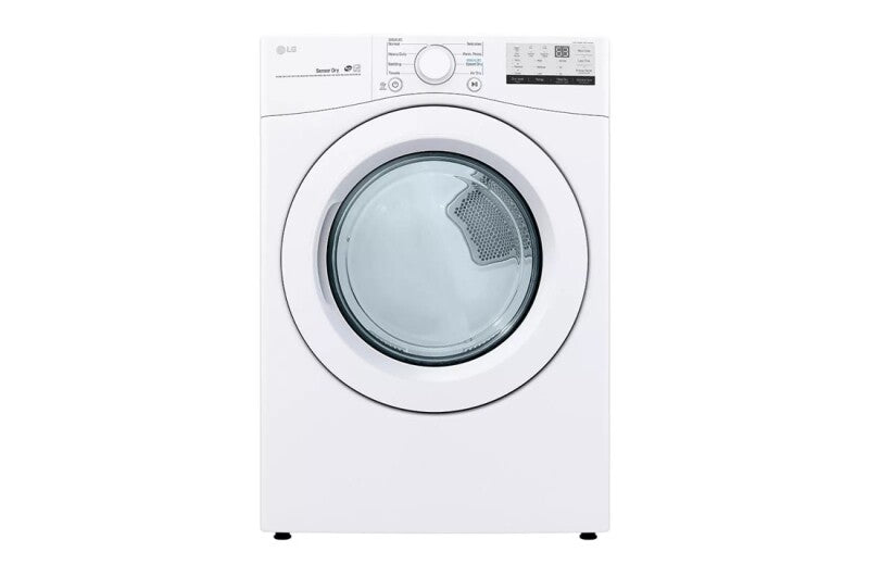 LG 7.4 cu. ft. Ultra Large Capacity Electric Dryer - White (DLE3400W)