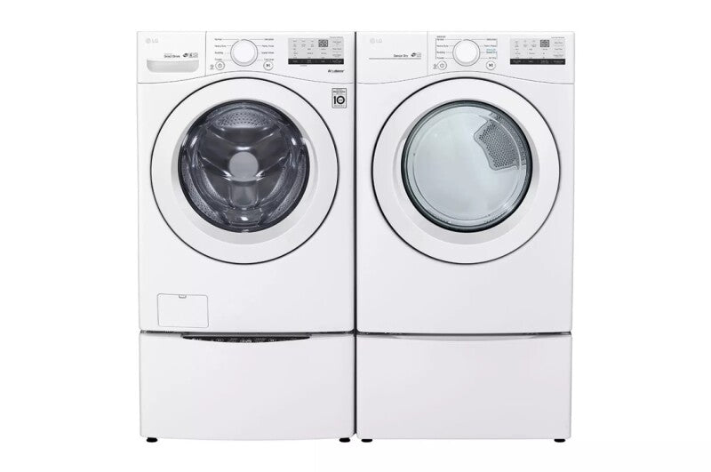 LG 7.4 Cu. Ft. Large Capacity Electric Dryer - White - White (DLE3400W)
