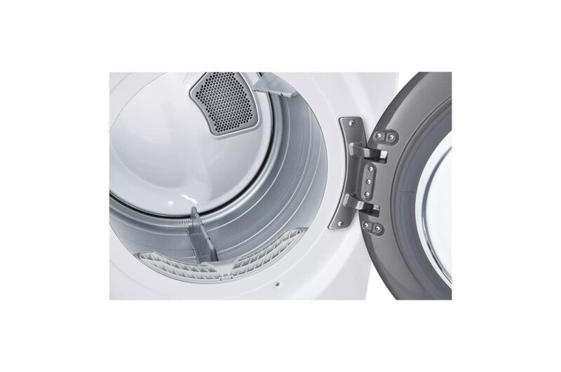 LG 7.4 Cu. Ft. Ultra Large Capacity Smart Wi-fi Enabled Front Load Electric Dryer With Turbosteam™ And Built-in Intelligence - White (DLEX4200W)