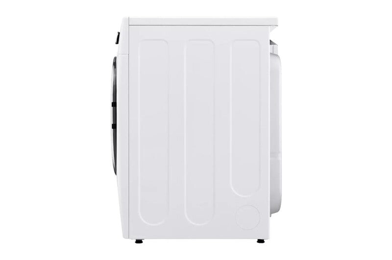 LG 7.4 cu. ft. Ultra Large Capacity Smart wi-fi Enabled Front Load Electric Dryer with TurboSteam™ and Built-In Intelligence - White (DLEX4200W)