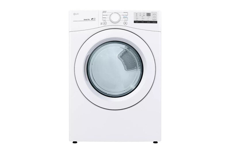 LG 7.4 cu. ft. Ultra Large Capacity Gas Dryer - White (DLG3401W)