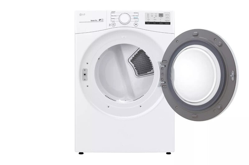 LG 7.4 cu. ft. Ultra Large Capacity Gas Dryer - White (DLG3401W)