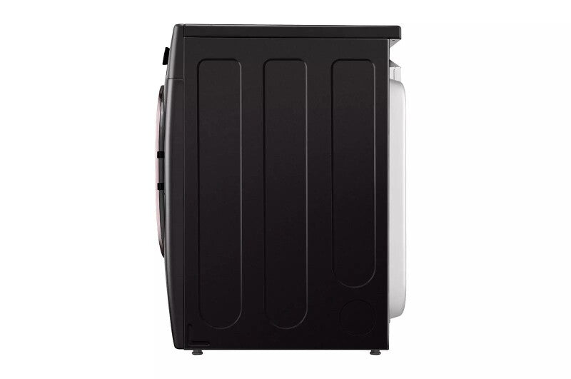 LG 7.4 Cu. Ft. Ultra Large Capacity Smart Wi-fi Enabled Front Load Gas Dryer With Turbosteam™ And Built-in Intelligence - Black Steel (DLGX4001B)