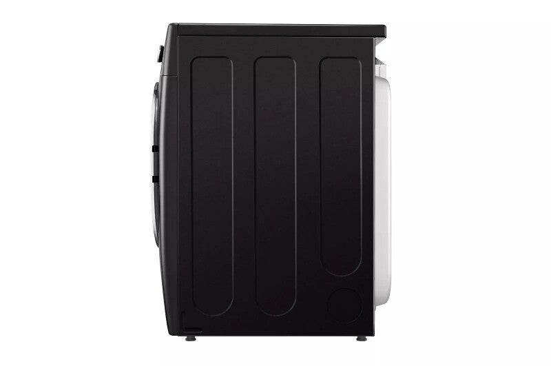 LG 7.4 Cu. Ft. Ultra Large Capacity Smart Wi-fi Enabled Front Load Gas Dryer With Turbosteam™ And Built-in Intelligence - Black Steel (DLGX4201B)