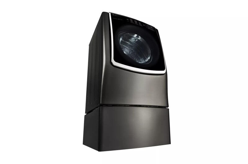 LG Signature LG SIGNATURE 9.0 cu. ft. Large Smart wi-fi Enabled Gas Dryer w/ TurboSteam™ - Black Stainless Steel (DLGX9501K)