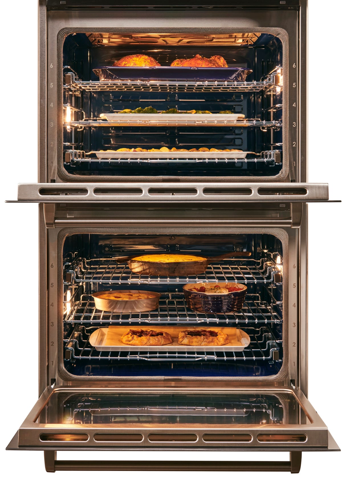Wolf 30" M Series Transitional Built-In Double Oven - Stainless Steel (DO3050TMST)