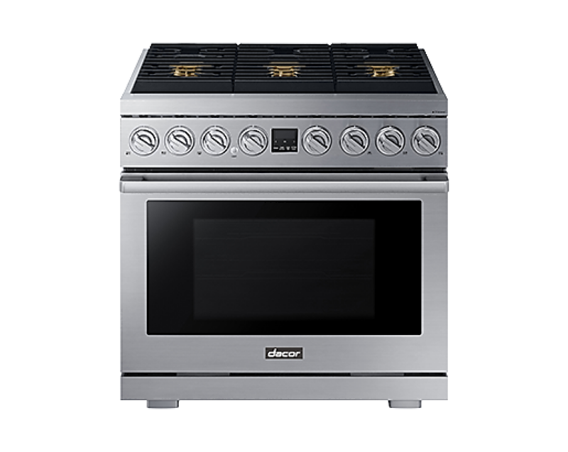 DACOR 36-inch Gas Range - Silver Stainless (DOP36T86GLSDA)