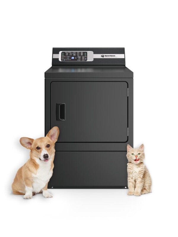 Speed Queen DR7 Sanitizing Gas Dryer with Pet Plus™ - Matte Black (DR7004BG)