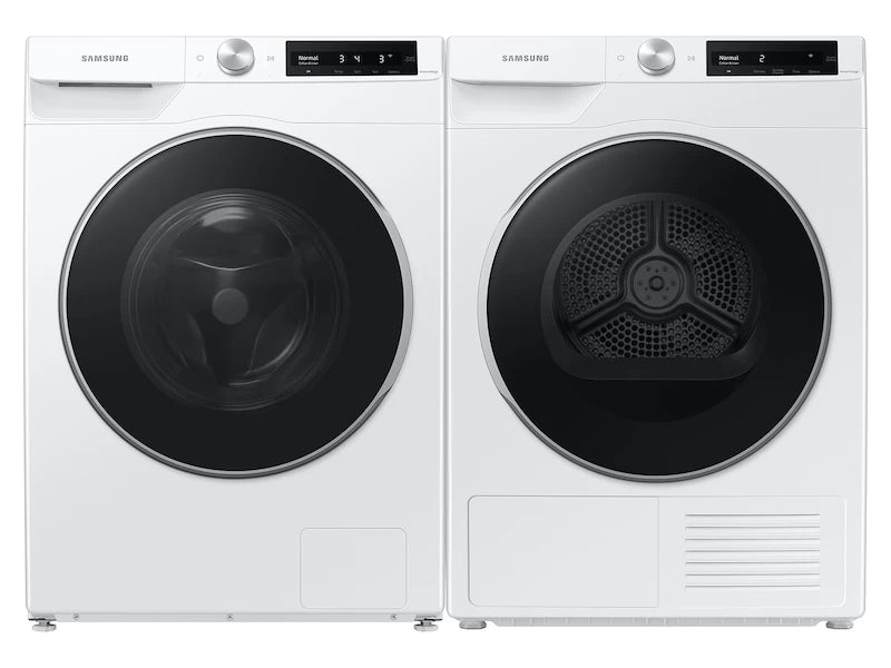 Samsung 4 0 Cu Ft Heat Pump Dryer With Ai Smart Dial And Wi Fi Connectivity - White (DV25B6900HWA2)
