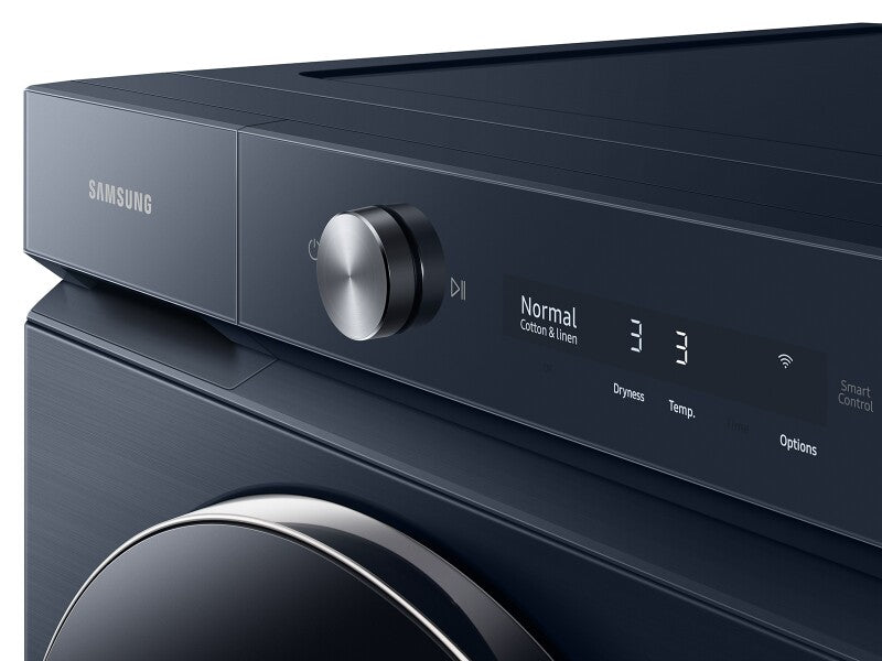 Samsung Bespoke 7.8 Cu. Ft Ventless Hybrid Heat Pump Dryer with AI Optimal Dry - Brushed Navy (DV53BB8900HDA2)