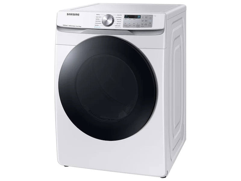 Samsung 7.5 cu. ft. Smart Electric Dryer with Steam Sanitize+ - White (DVE45B6300WA3)