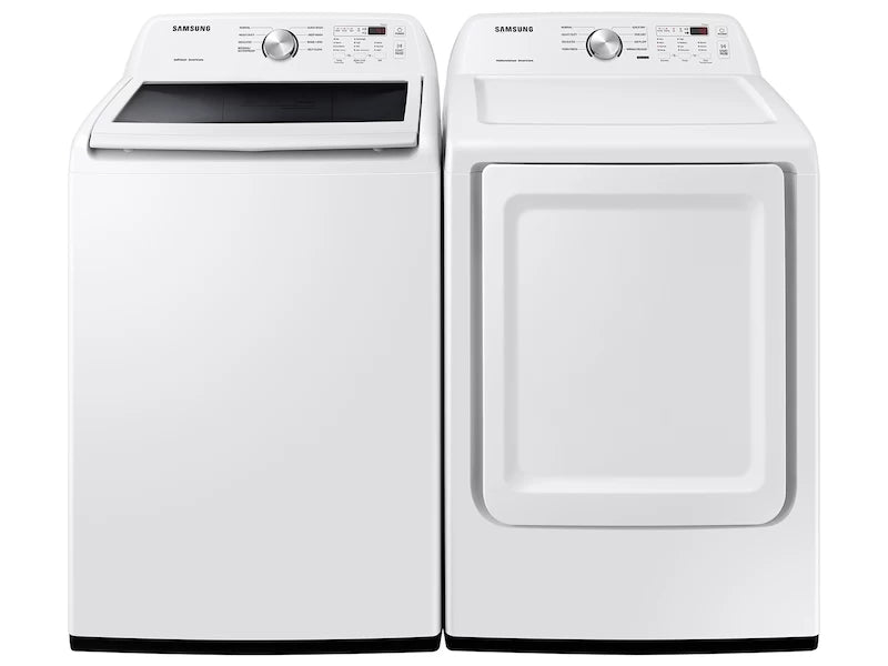 Samsung 7.2 cu. ft. Gas Dryer with Sensor Dry in White - White (DVG45T3200WA3)