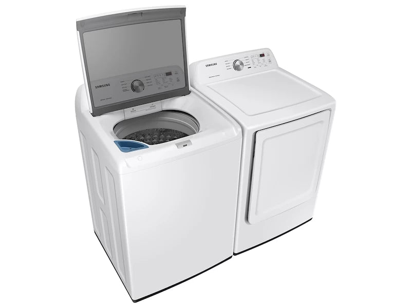 SAMSUNG 7.2 cu. ft. Gas Dryer with Sensor Dry in White - White (DVG45T3200WA3)