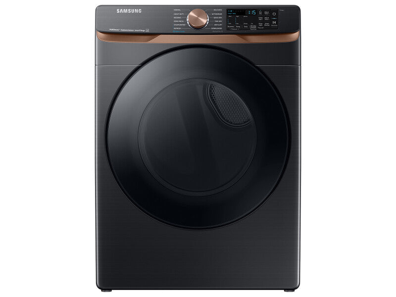 Samsung 7.5 cu. ft. Smart Gas Dryer with Steam Sanitize+ and Sensor Dry in Brushed Black - Other (DVG50BG8300VA3)