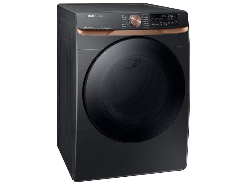 Samsung 7.5 cu. ft. Smart Gas Dryer with Steam Sanitize+ and Sensor Dry in Brushed Black - Other (DVG50BG8300VA3)