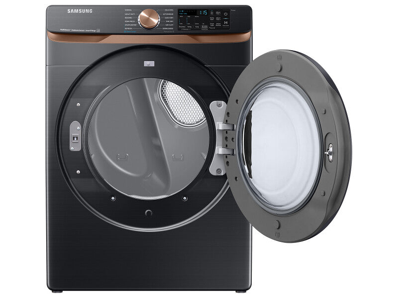 Samsung 7.5 cu. ft. Smart Gas Dryer with Steam Sanitize+ and Sensor Dry in Brushed Black - Other (DVG50BG8300VA3)