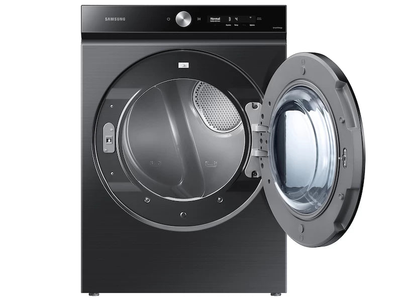 Samsung Bespoke 7.6 cu. ft. Ultra Capacity Gas Dryer with Super Speed Dry and AI Smart Dial in Brushed Black - Brushed Black (DVG53BB8700VA3)