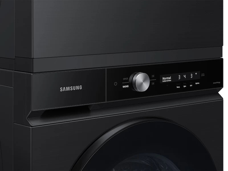 Samsung Bespoke 7.6 cu. ft. Ultra Capacity Gas Dryer with Super Speed Dry and AI Smart Dial in Brushed Black - Brushed Black (DVG53BB8700VA3)