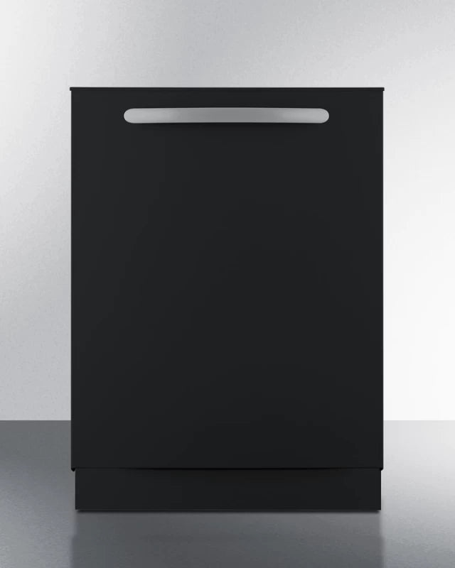 SUMMIT 24" Wide Built-In Dishwasher, ADA Compliant - Black (DW243BADA)