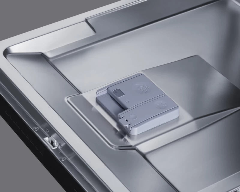 SUMMIT 24" Wide Built-In Dishwasher, ADA Compliant - Black (DW243BADA)