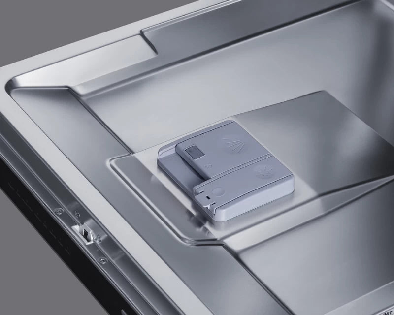 SUMMIT 24" Wide Built-In Dishwasher, ADA Compliant - Stainless Look (DW244SSADA)