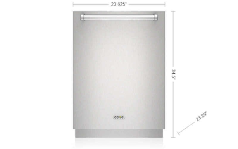 COVE 24" Dishwasher with Water Softener - Panel Ready (DW2450WS)