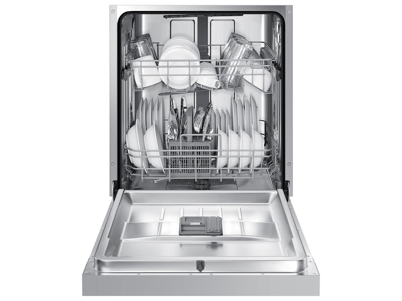 Samsung 52 dBA ADA Dishwasher with easy to use digital touch controls deliver superior cleaning - Stainless Steel (DW60R2014USAA)