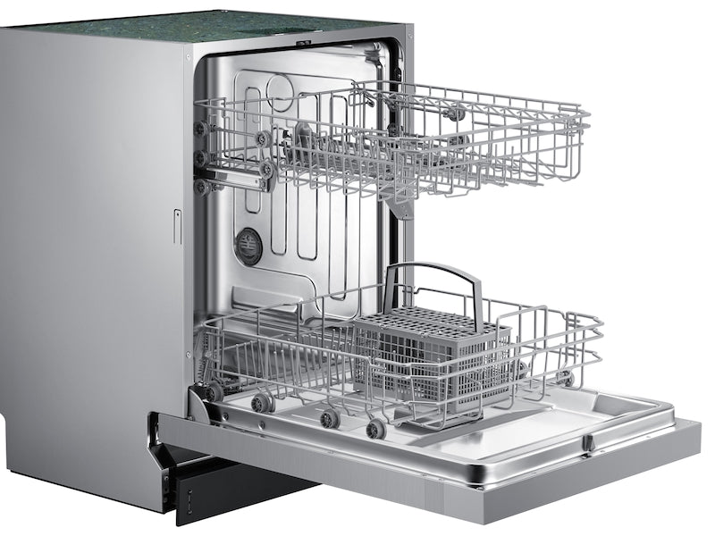 Samsung 52 dBA ADA Dishwasher with easy to use digital touch controls deliver superior cleaning - Stainless Steel (DW60R2014USAA)