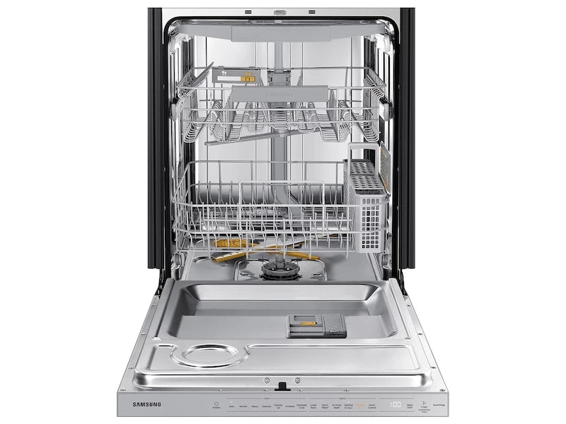 Samsung Bespoke AutoRelease Smart 42dBA Dishwasher with StormWash+™ and Smart Dry in White Glass - Other (DW80BB707012AA)