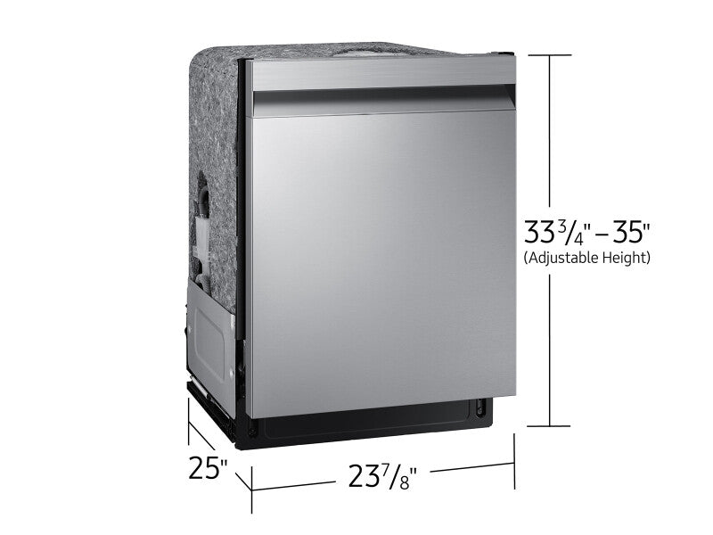 Bespoke AI Dishwasher with StormWash+™ Autorelease™ Door | Wi-Fi 46dBA - (DW80CG5450SRAA)