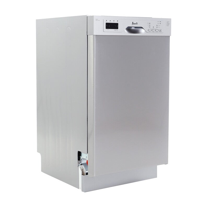 AVANTI 18" Built In Dishwasher - White (DWF18V0W)