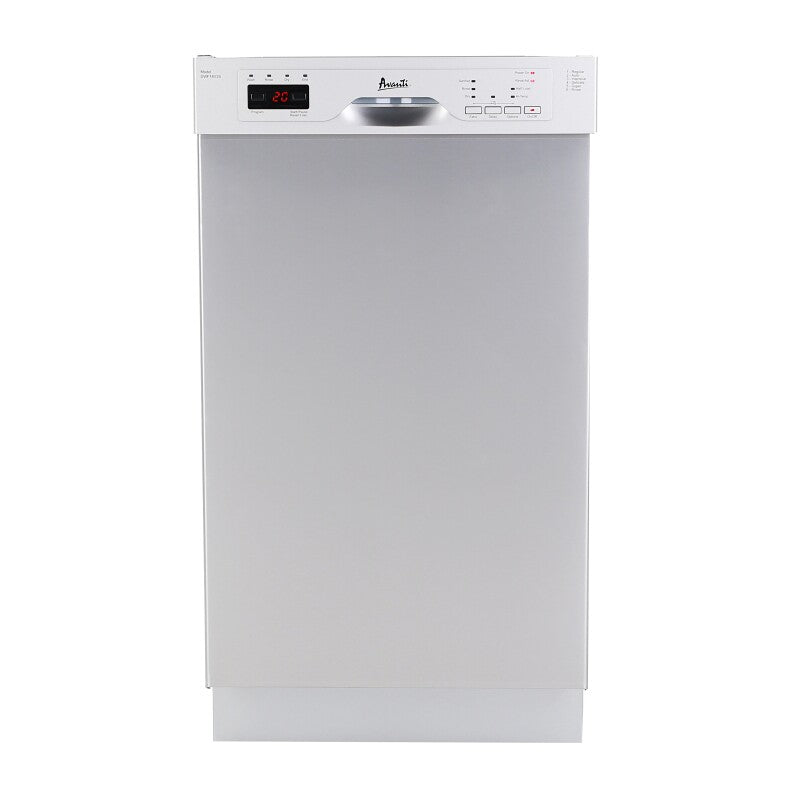 AVANTI 18" Built In Dishwasher - Stainless Steel (DWF18V3S)