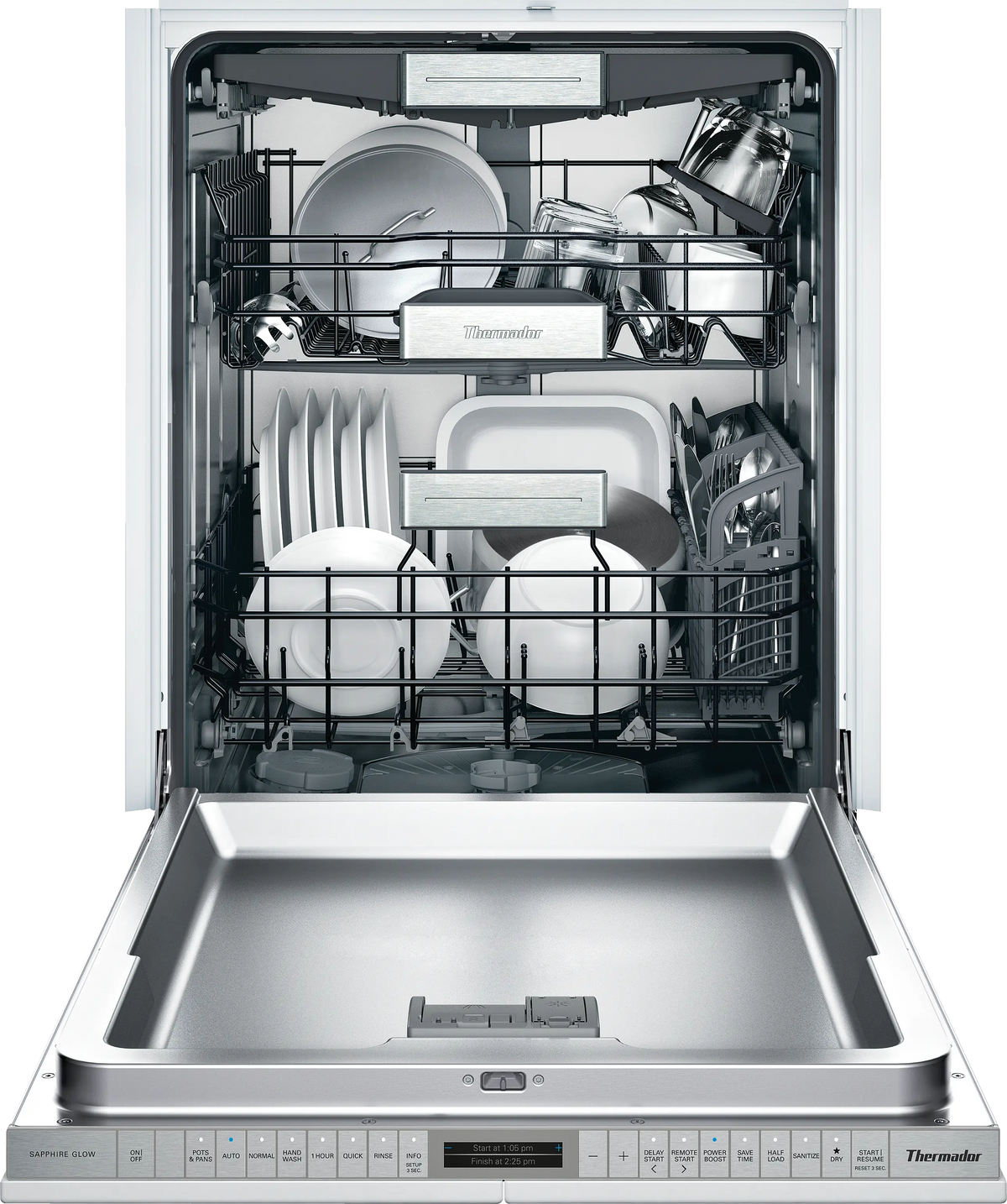 THERMADOR Sapphire® Dishwasher 24'' Custom Panel Ready - Panel Ready (DWHD770WPR)