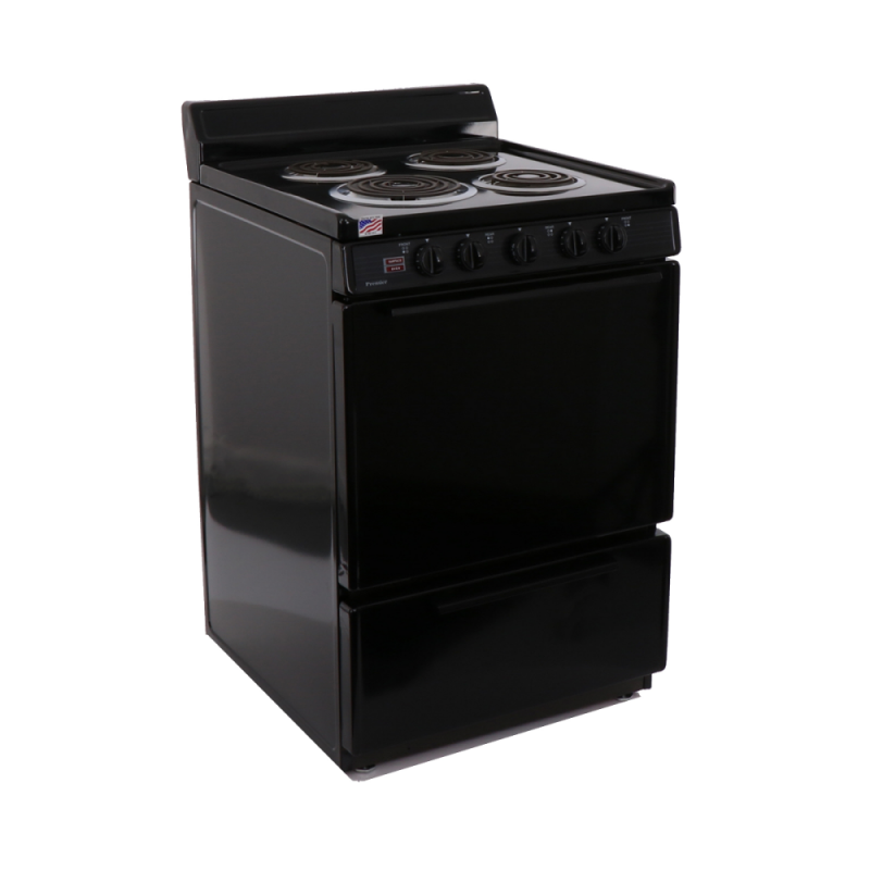 PREMIER 24 Inch Electric Range - Black (ECK100BP)