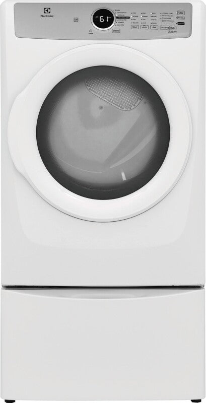 ELECTROLUX Front Load Electric Dryer ? 8.0 Cu. Ft. - White (ELFE7337AW)