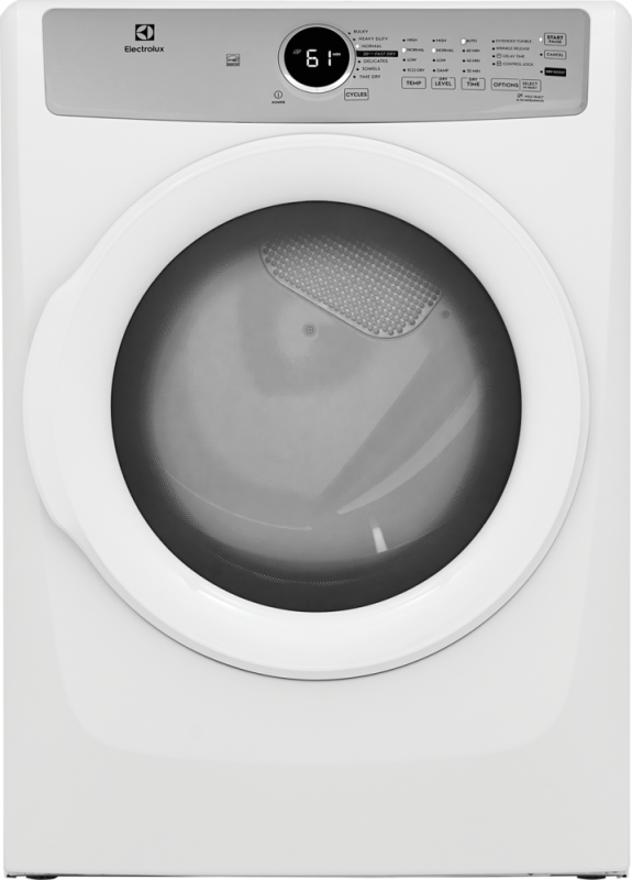 ELECTROLUX 300 Series Electric Dryer - 8.0 Cu. Ft. - White (ELFE7337AW)