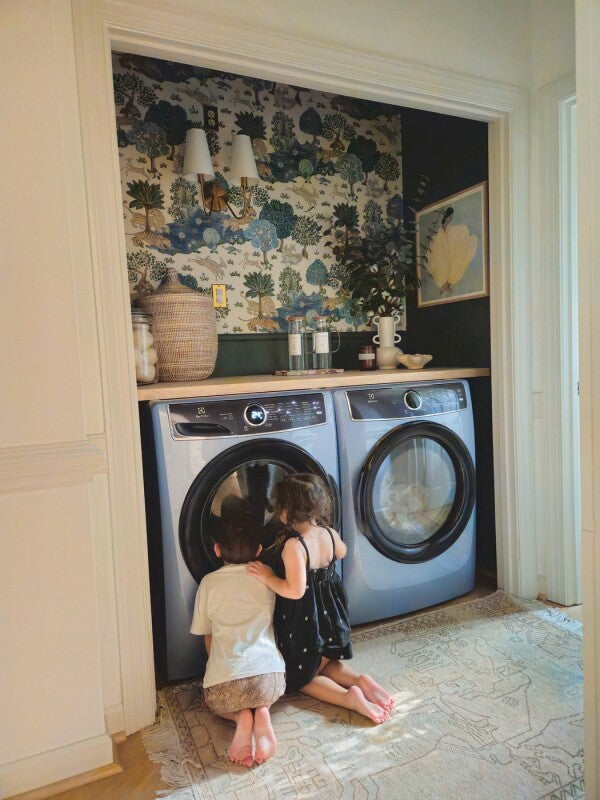 Electrolux Front Load Perfect Steam Electric Dryer with Instant Refresh ? 8.0 Cu. Ft. - Glacier Blue (ELFE7437AG)