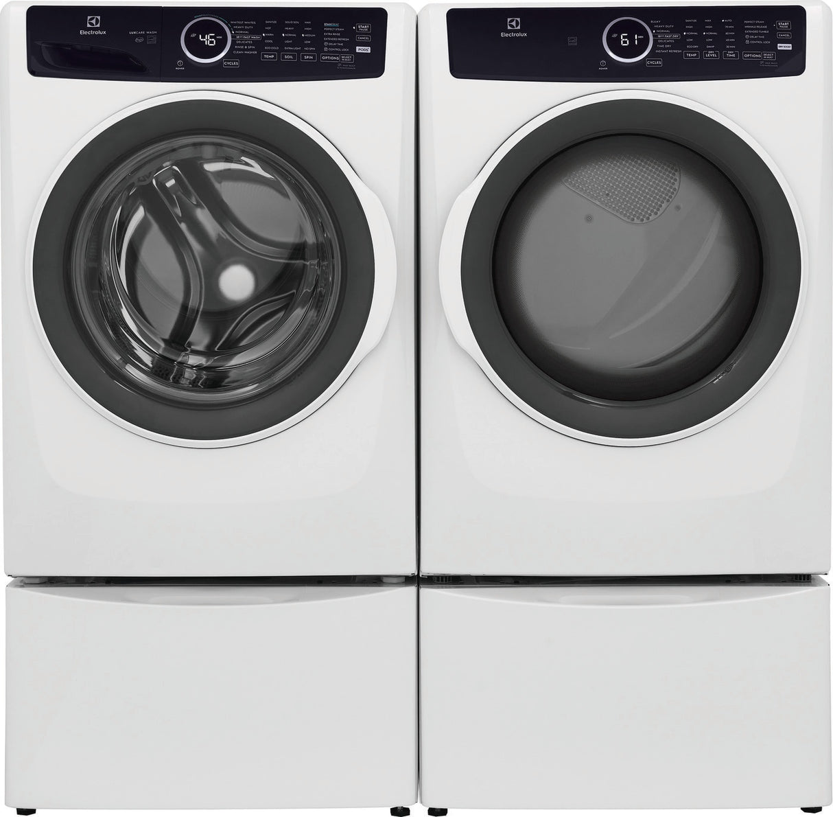ELECTROLUX Front Load Perfect Steam Electric Dryer with Instant Refresh ? 8.0 Cu. Ft. - White (ELFE7437AW)