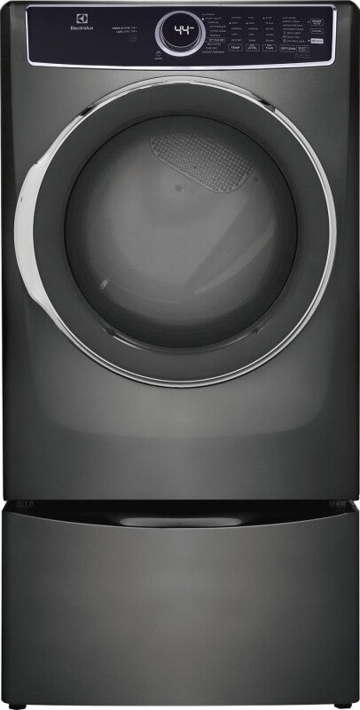Electrolux Front Load Perfect Steam Electric Dryer with Predictive Dry™ and Instant Refresh ? 8.0 Cu. Ft. - Titanium (ELFE7537AT)