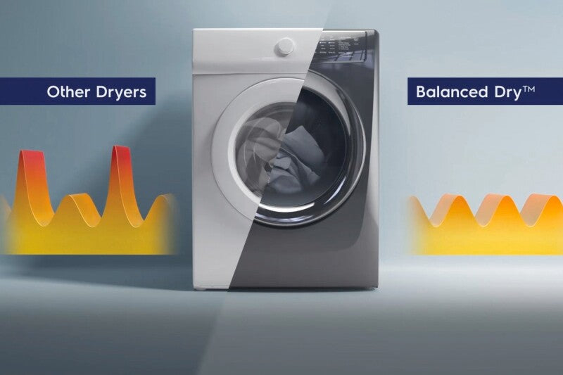 ELECTROLUX Front Load Perfect Steam Electric Dryer with Balanced Dry™ and Instant Refresh ? 8.0 Cu. Ft. - White (ELFE7637AW)