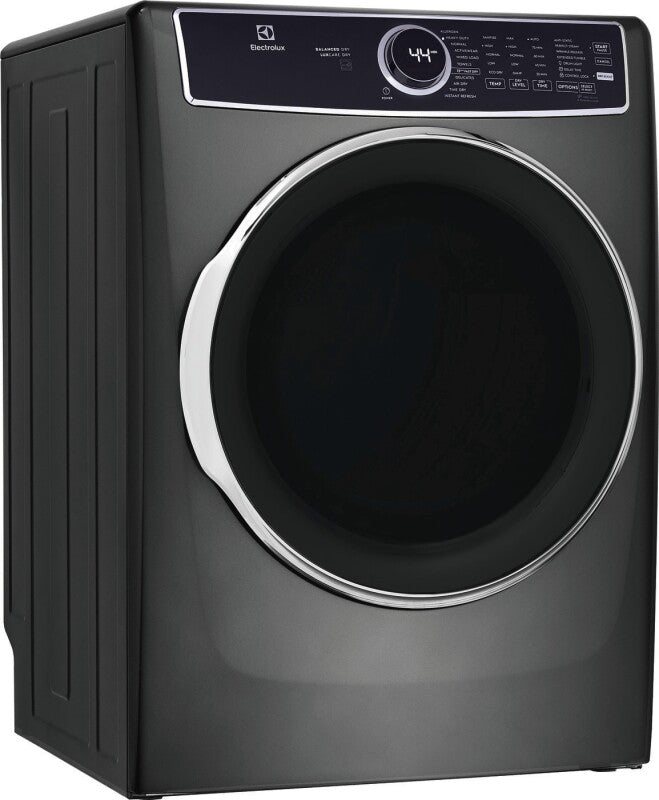 ELECTROLUX Front Load Perfect Steam Electric Dryer with Balanced Dry™ and Instant Refresh ? 8.0 Cu. Ft. - White (ELFE7637AW)